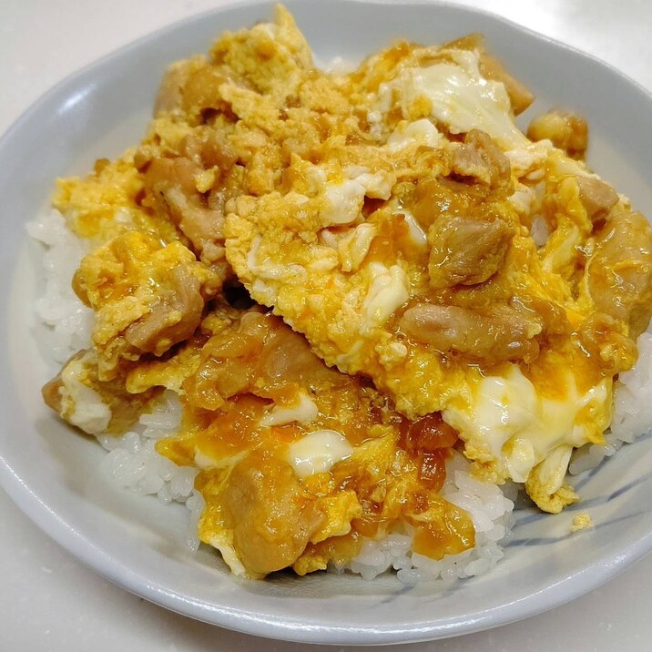 めんつゆで作る簡単親子丼